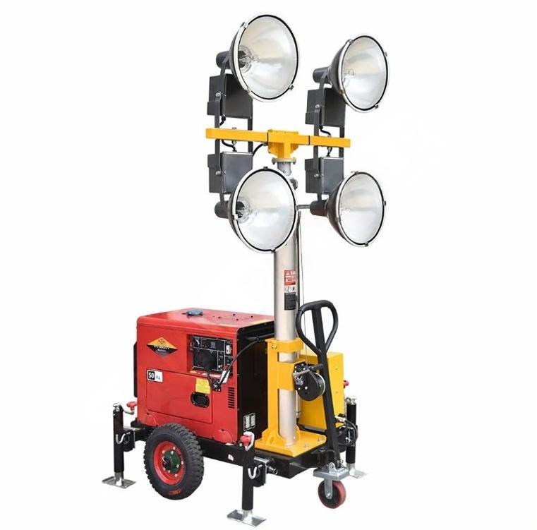 Outdoor Power Generator - Hochwertige Tragbare Mobile Stromversorgte Beleuchtungstürme für