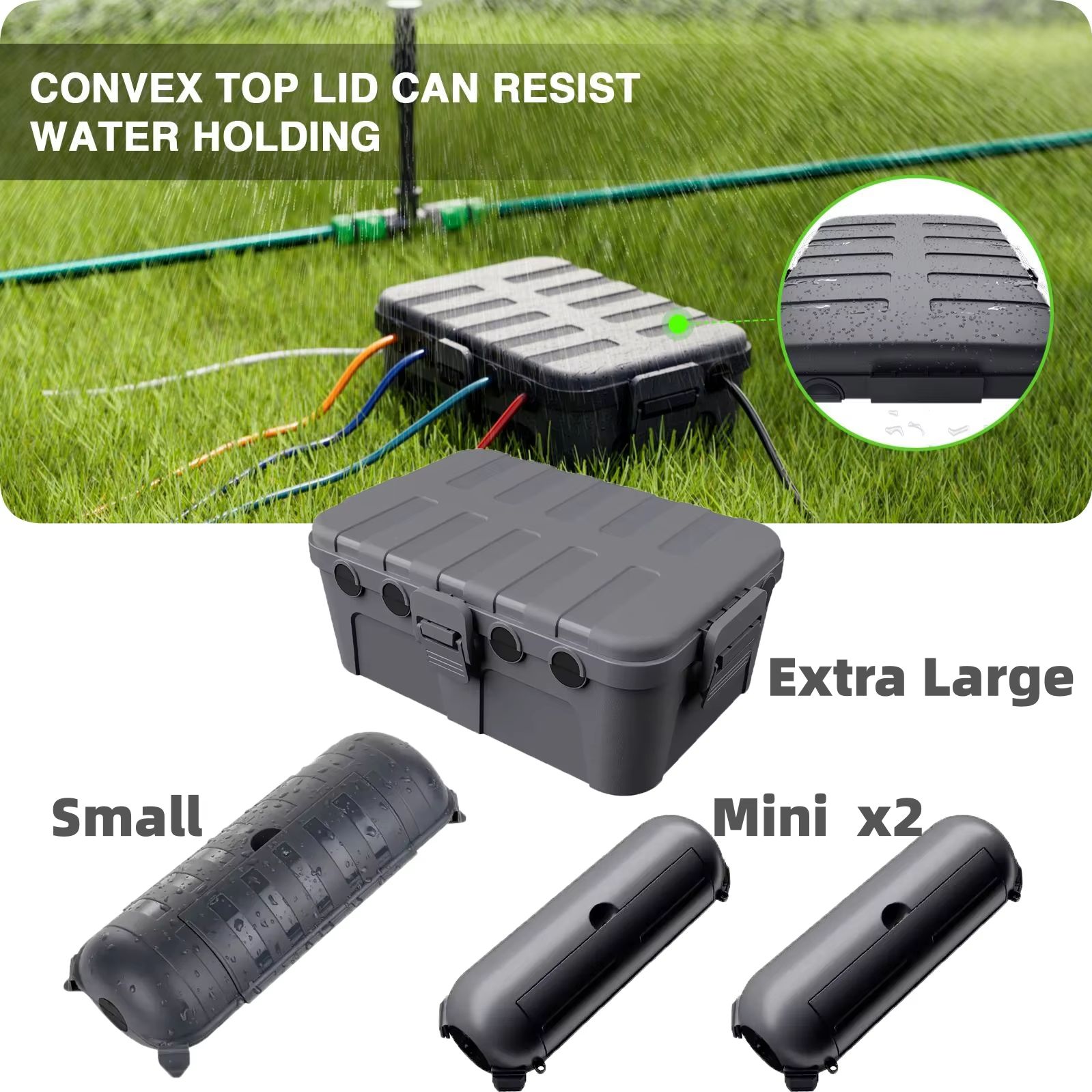 Outdoor Power Plug In - Große Wetterfeste Outdoor-Elektrobox-Kabelabdeckungen zum Schutz von