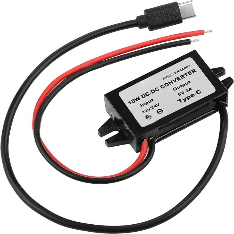 Outdoor Power Adapter Usb C - Zuverlässiger 12V/24V auf 5V USB-C-Netzadapter, Outdoor-Netzadapter,