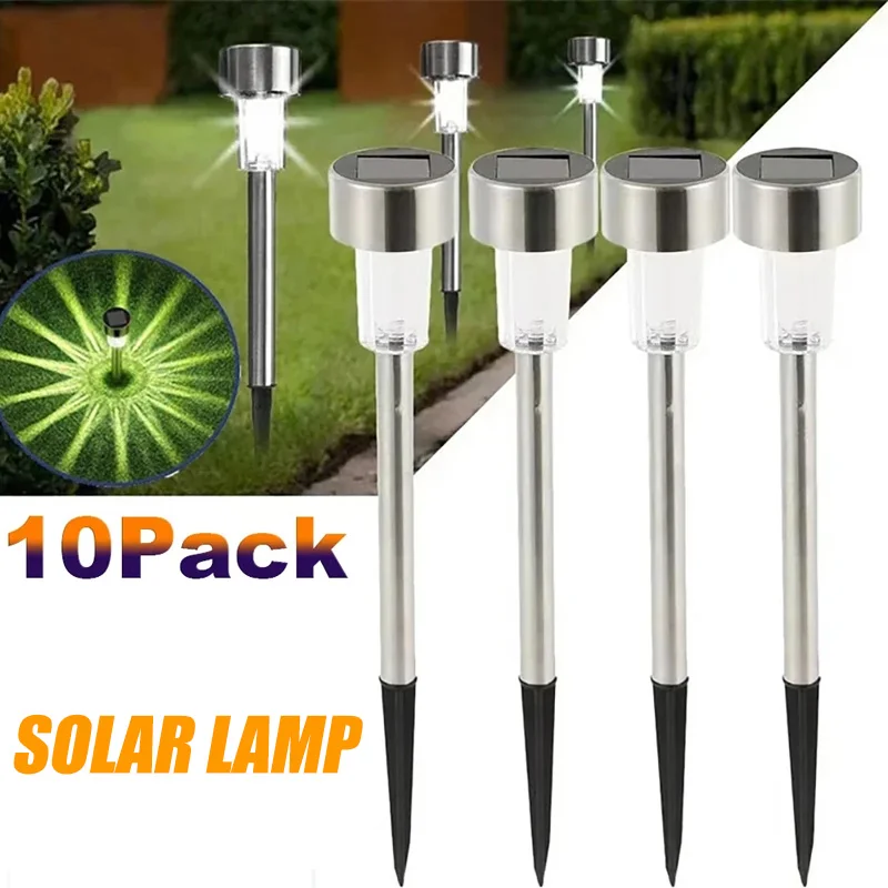 Outdoor Power Outlet Solar - Solar-Außenleuchten, Gartenlampe, solarbetrieben, wasserdicht, Landschaftspfad im