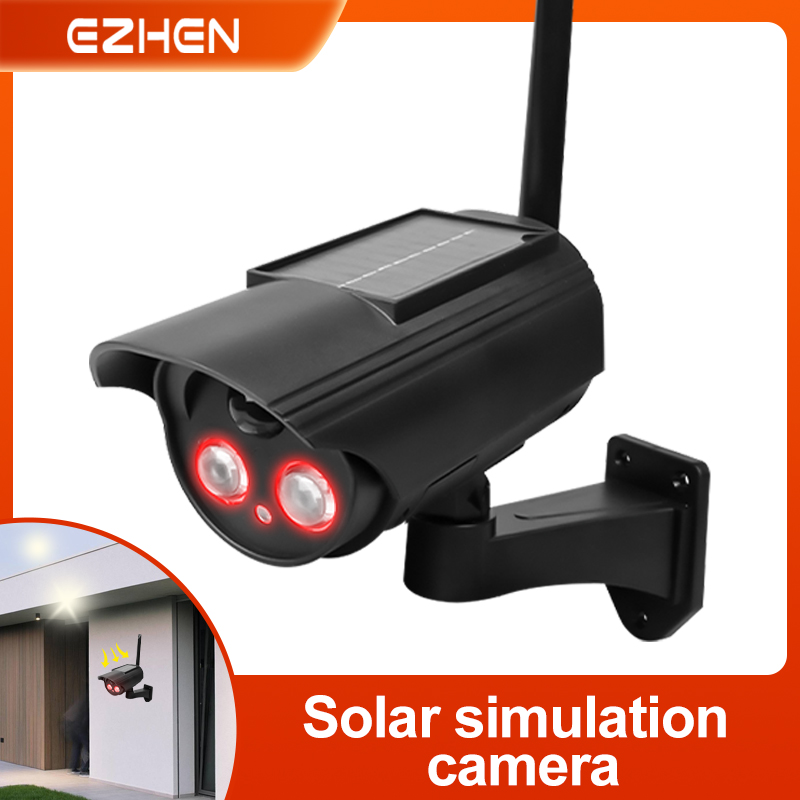 Outdoor Power Outlet Solar - Outdoor Solar Simulation Kamera Wasserdichte Dummy
