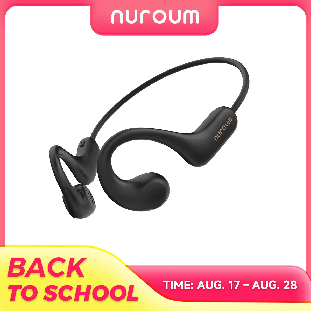 Outdoor Power Adapter Usb C - NUROUM Bluetooth-Kopfhörer, am Hals montierbares, kabelloses