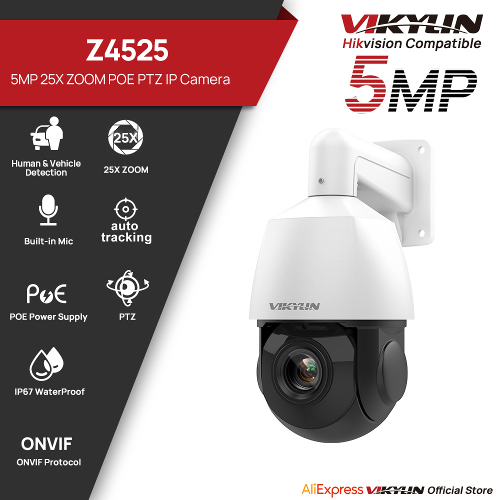 Outdoor Power G Motion - Vikylin 5MP PTZ 25X Optischer Zoom