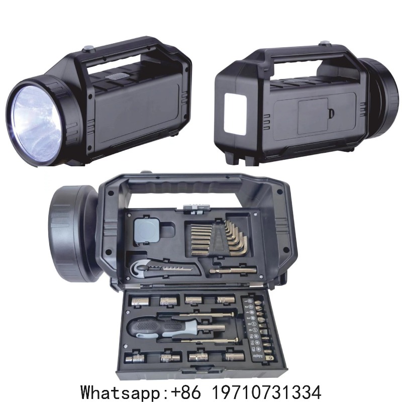 Outdoor Power Kit - 2-in-1 Camping-Laterne & Werkzeugset – LED-Hochleistungs-Taschenlampe