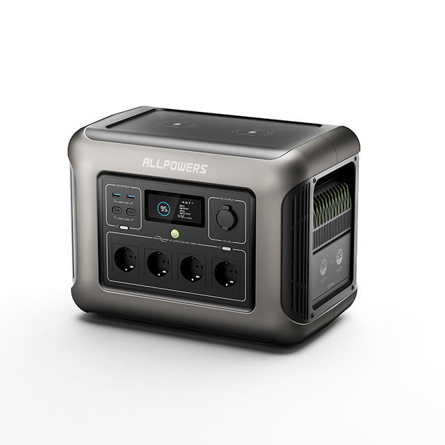Outdoor Power Generator - ALLPOWERS Fabrik-Bestseller R1500 1500W 3500W Solarstromstation