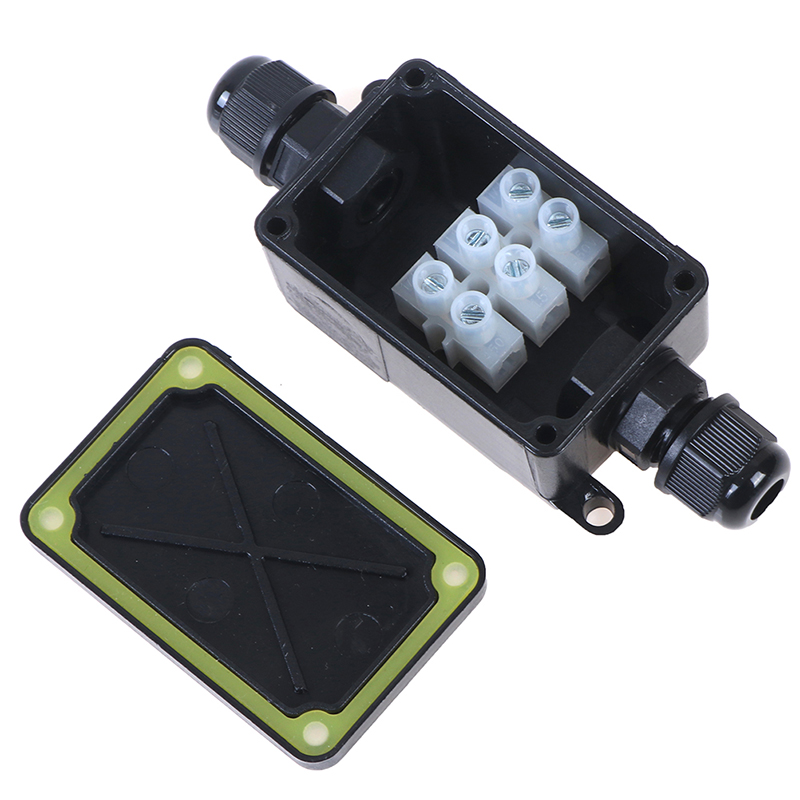 Outdoor Power Outlet Box - 2-Wege-Anschlussdose für den Außenbereich, wasserdicht, IP66,