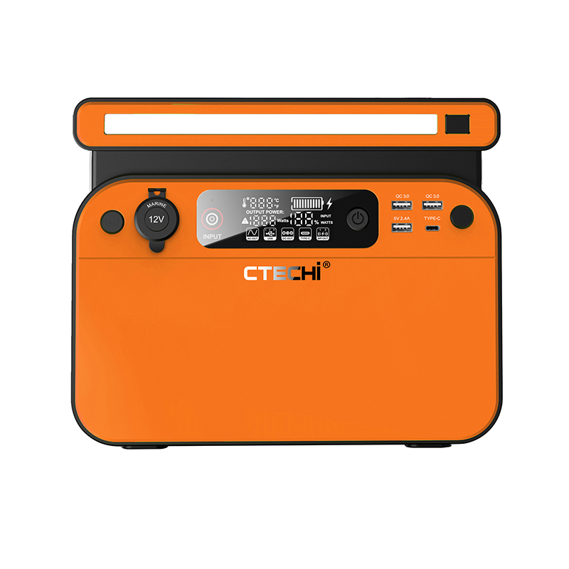 Outdoor Uninterruptible Power Supply - CTECHi 500W Tragbarer UPS-Solargenerator Unterbrechungsfreie Outdoor-Camping