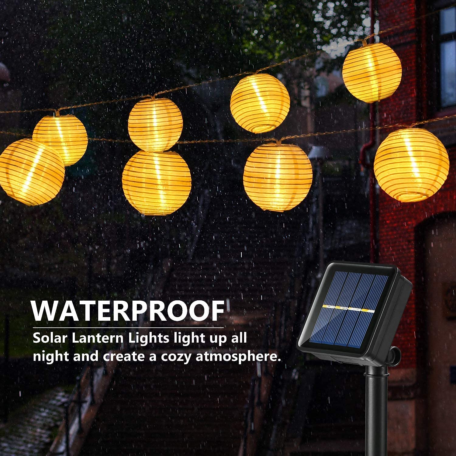 Wasserdichte Laterne, Solar-Li – Outdoor Power Outlet Solar Bewertung und Preis