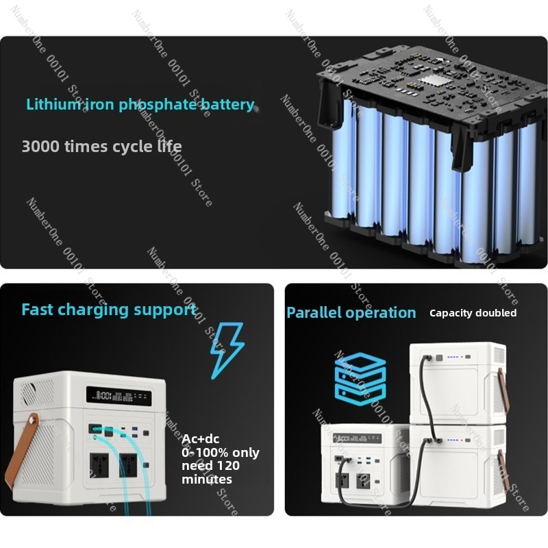 Tragbare 1000W Outdoor-Powerst – Outdoor Power Generator Bewertung und Preis