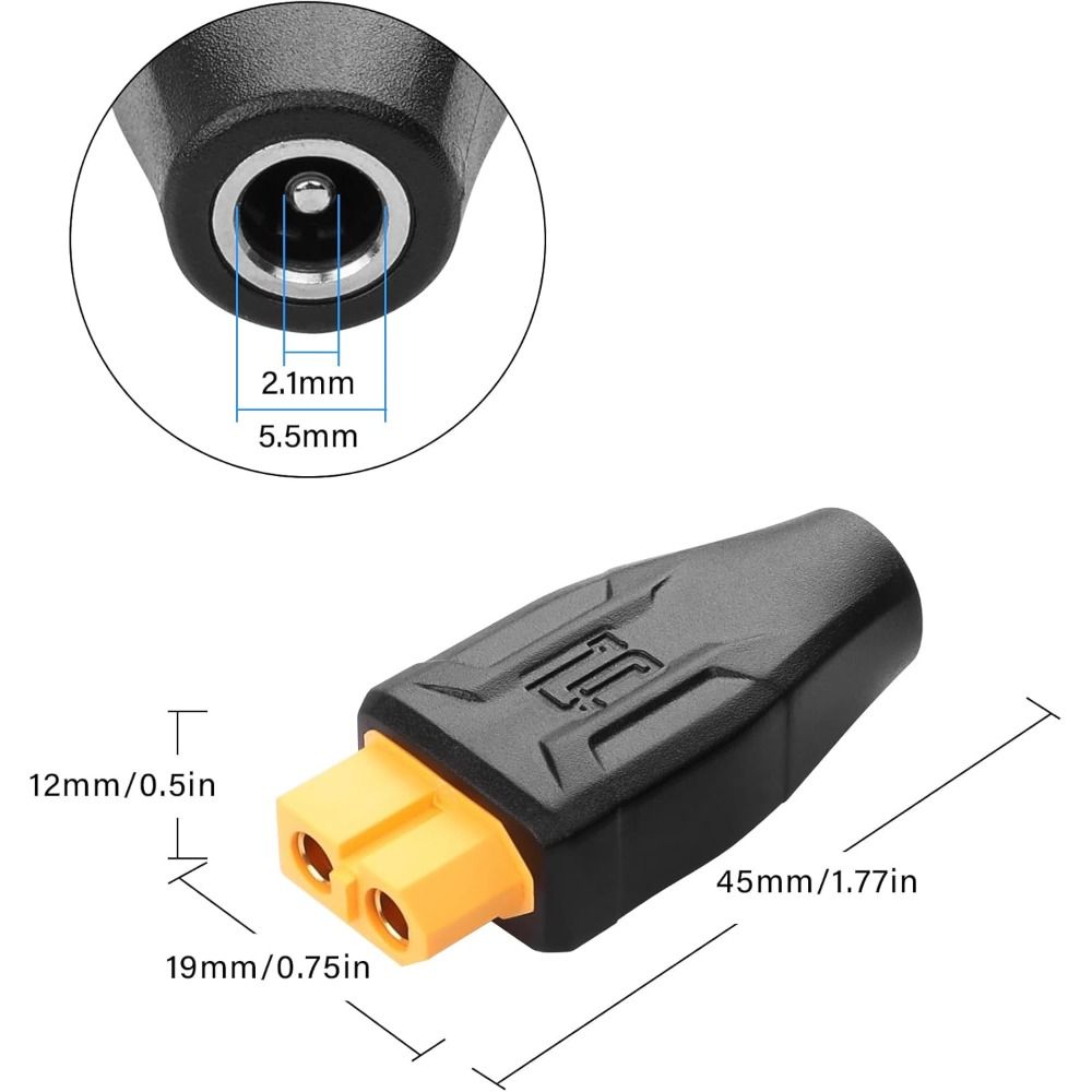 5525 7450 USB C auf XT60 Adapt – Outdoor Power Adapter Usb C Bewertung und Preis
