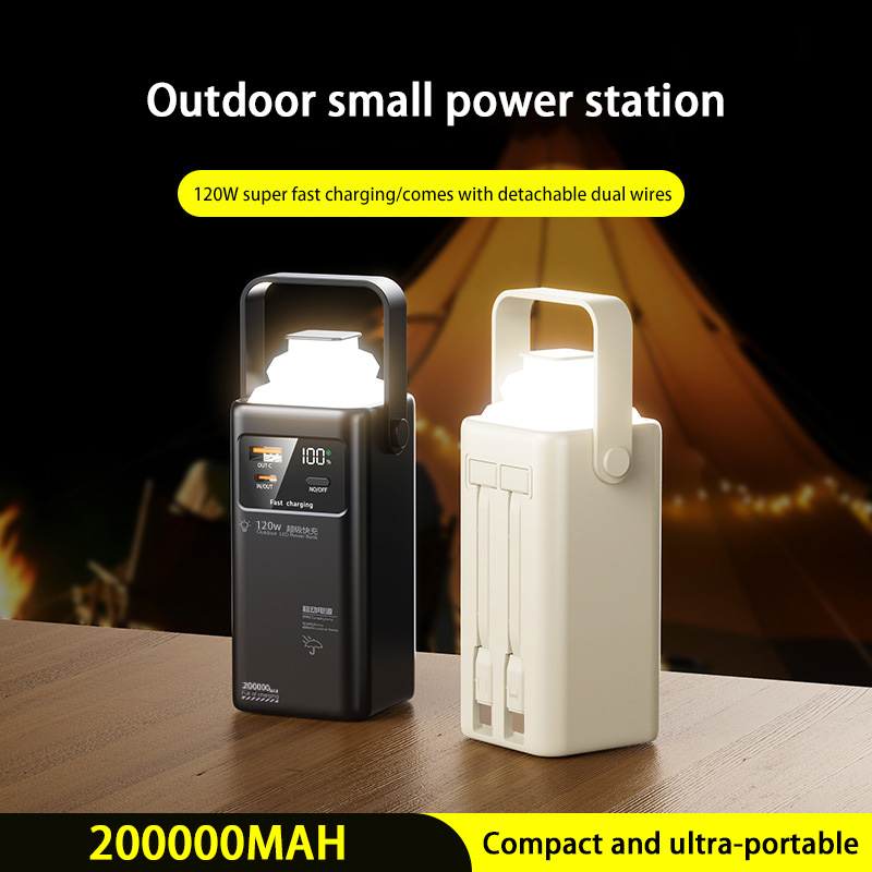 120W Power Bank 200000mAh Groß – Outdoor Power Adapter Usb C Bewertung und Preis