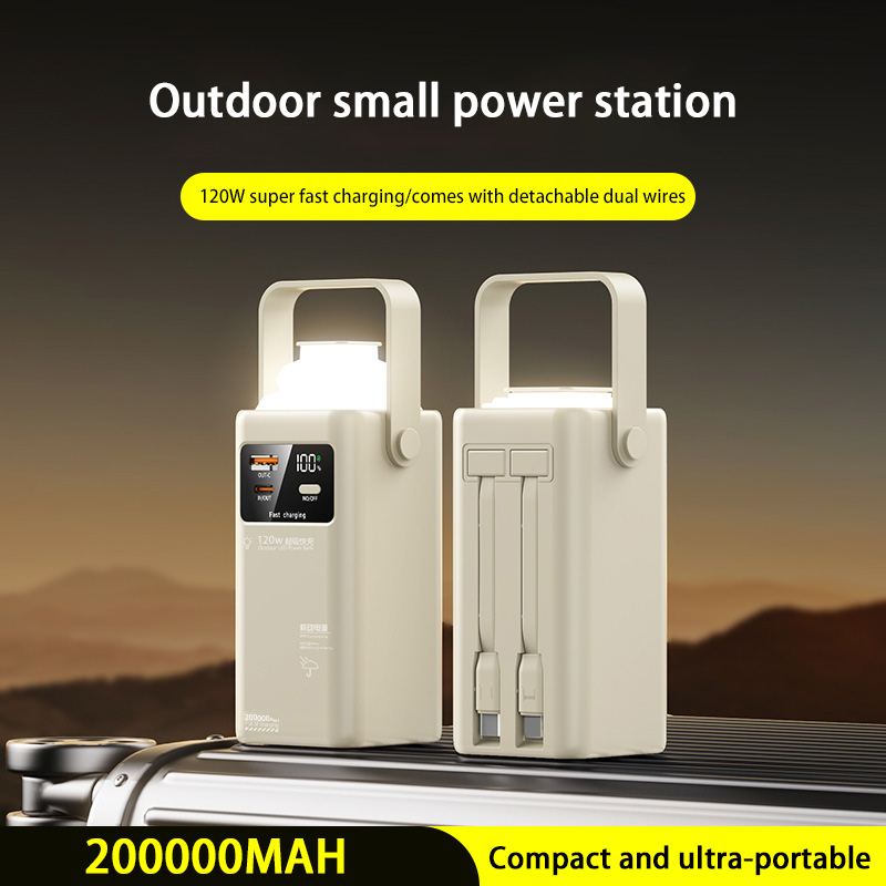 120W Power Bank 200000mAh Groß – Outdoor Power Adapter Usb C Bewertung und Preis