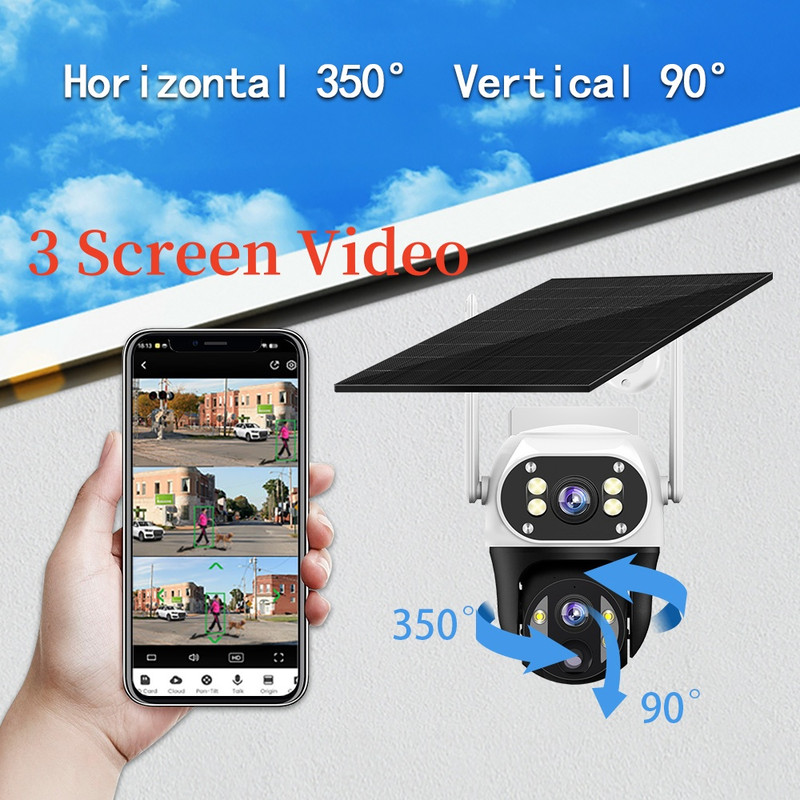 4G WLAN Solarbetriebene CCTV-K – Outdoor Power G Motion Bewertung und Preis
