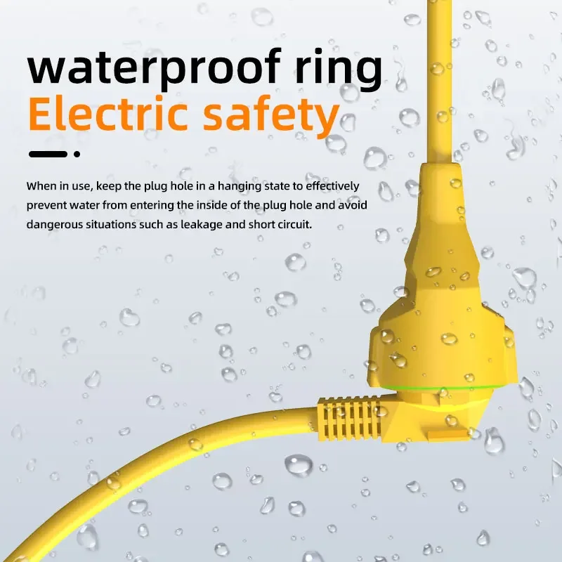 16A EU Schuko Steckdosenleiste – Outdoor Power Outlet Waterproof Bewertung und Preis