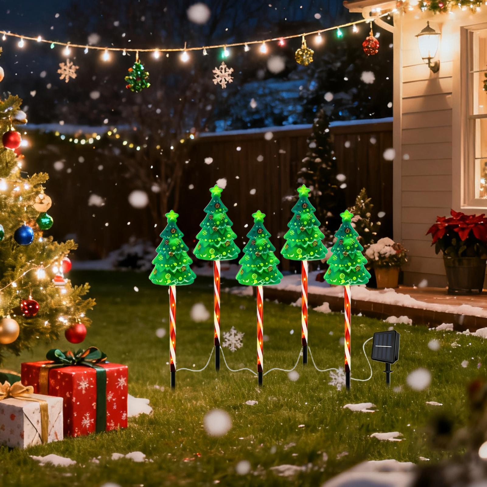 Weihnachtsbaum-Einfahrtslicht, – Outdoor Yard Power Stake Bewertung und Preis
