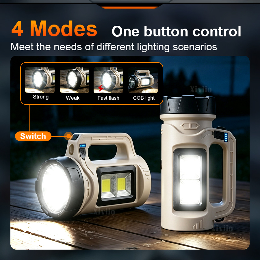 مصباح LED محمول متعدد المشاهد  – Outdoor Power Outlet Solar Bewertung und Preis