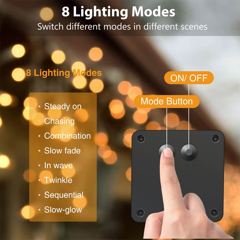Solar-LED-Lichterkette für den – Outdoor Power Outlet Solar Bewertung und Preis
