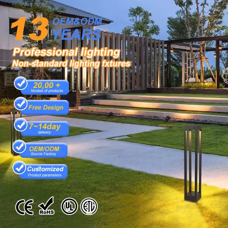 COB-Chip LED-Pollerleuchte IP6 – Ac Outdoor Power Bewertung und Preis