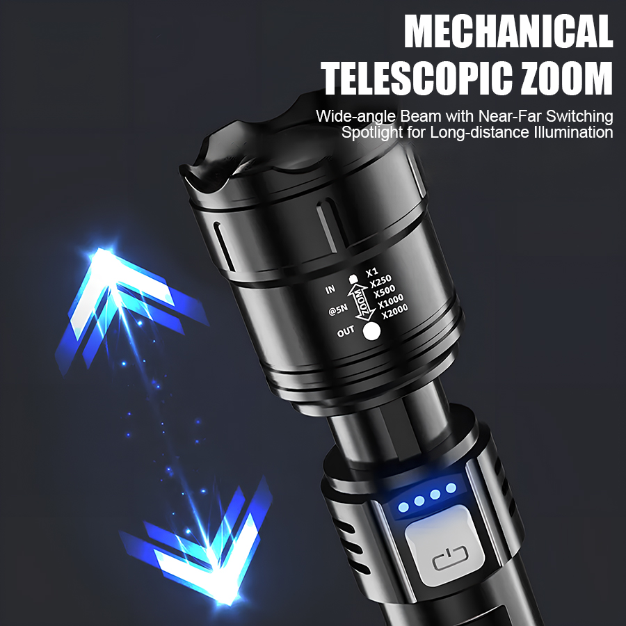 Hochleistungs-P50-LED-Taschenl – Outdoor Power Supply Bewertung und Preis