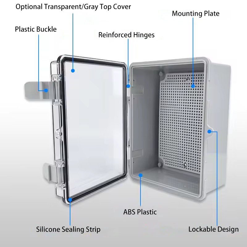 IP66 Wasserdichtes Graues/Tran – Outdoor Power Outlet Box Bewertung und Preis