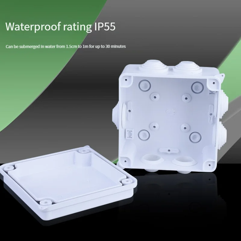85 * 85 * 50 Outdoor IP55 Wass – Outdoor Power Outlet Box Bewertung und Preis