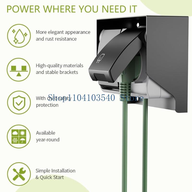 02DC Electrical Outlet Haushal – Outdoor Power Outlet Waterproof Bewertung und Preis