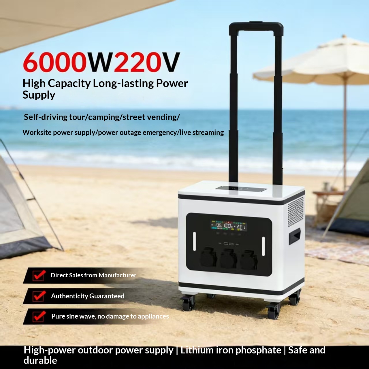 Lithium-Ionen-Akku Outdoor Mob – Outdoor Power Supply Bewertung und Preis