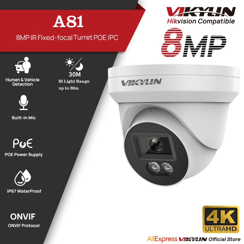 VIKYLIN 8MP HD IP-Sicherheitsk – Outdoor Power G Motion Bewertung und Preis