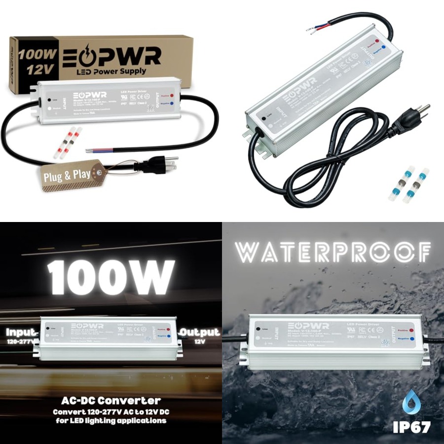 LED-Treiber, wasserdicht, IP67 – Outdoor Power Plug In Bewertung und Preis