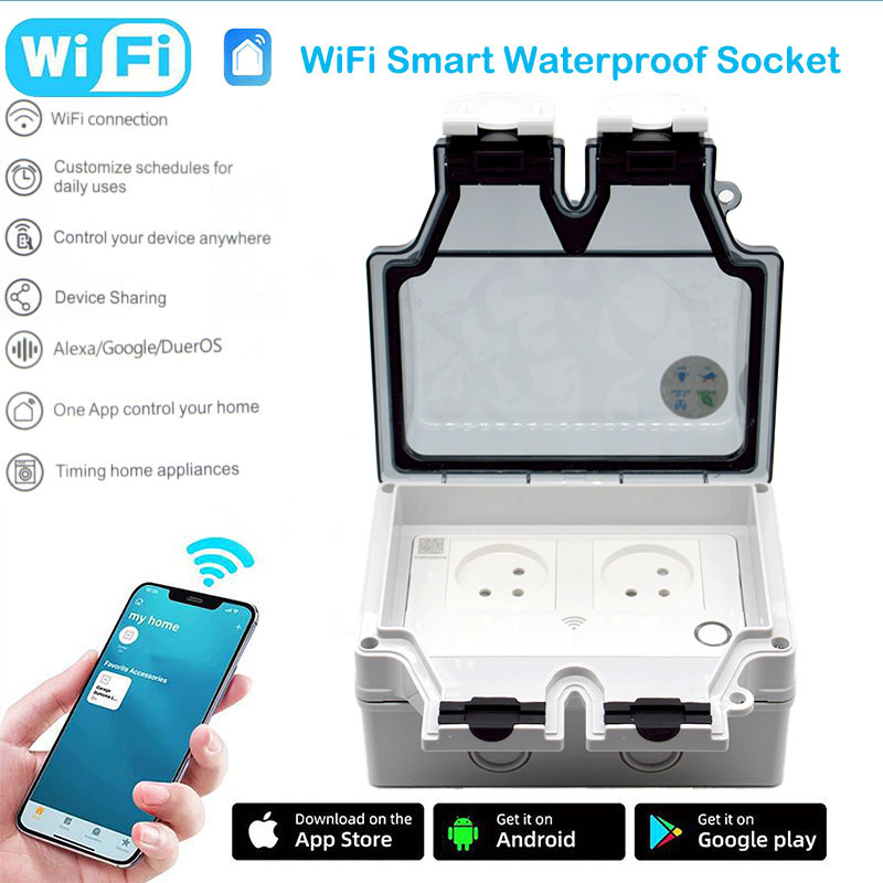 16A Smart-Steckdose IP66 Wasse – Outdoor Power Outlet Waterproof Bewertung und Preis