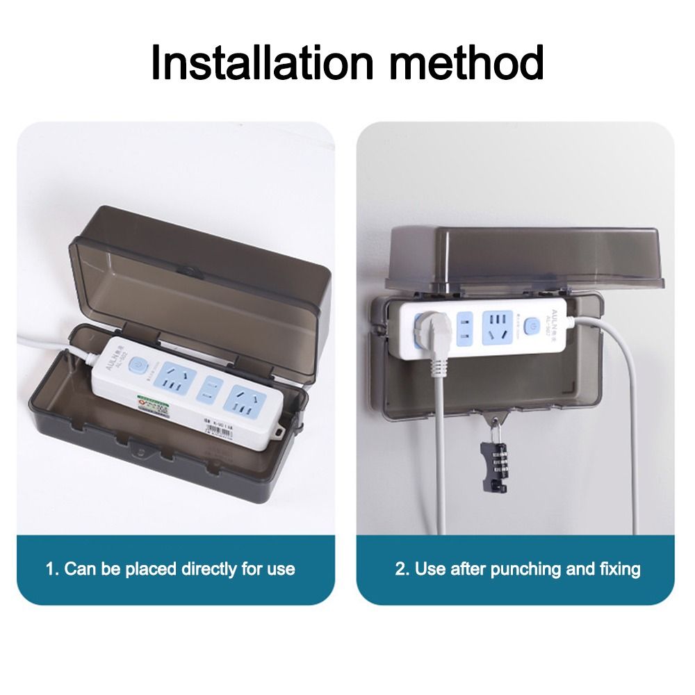 Tragbare Kunststoff-Steckdosen – Outdoor Power Outlet Waterproof Bewertung und Preis