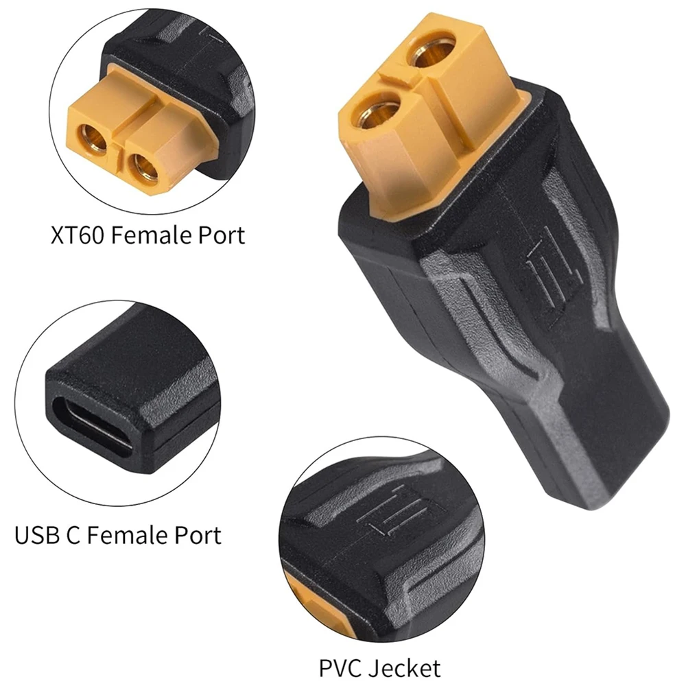 USB C auf XT60 Adapter Konvert – Outdoor Power Adapter Usb C Bewertung und Preis