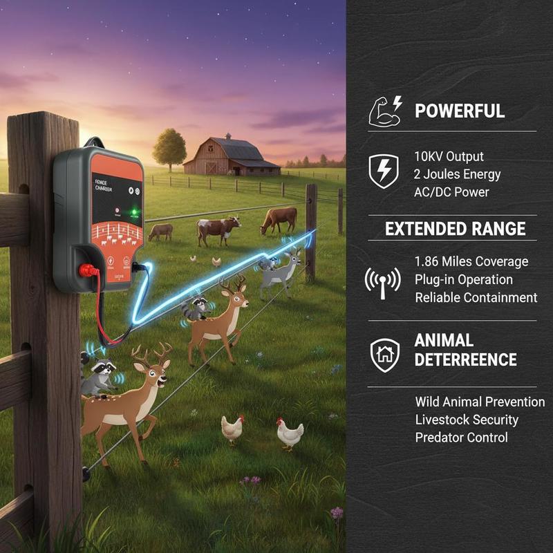 Vieh-Energiespender 10kV 2J fü – Outdoor Power Plug In Bewertung und Preis