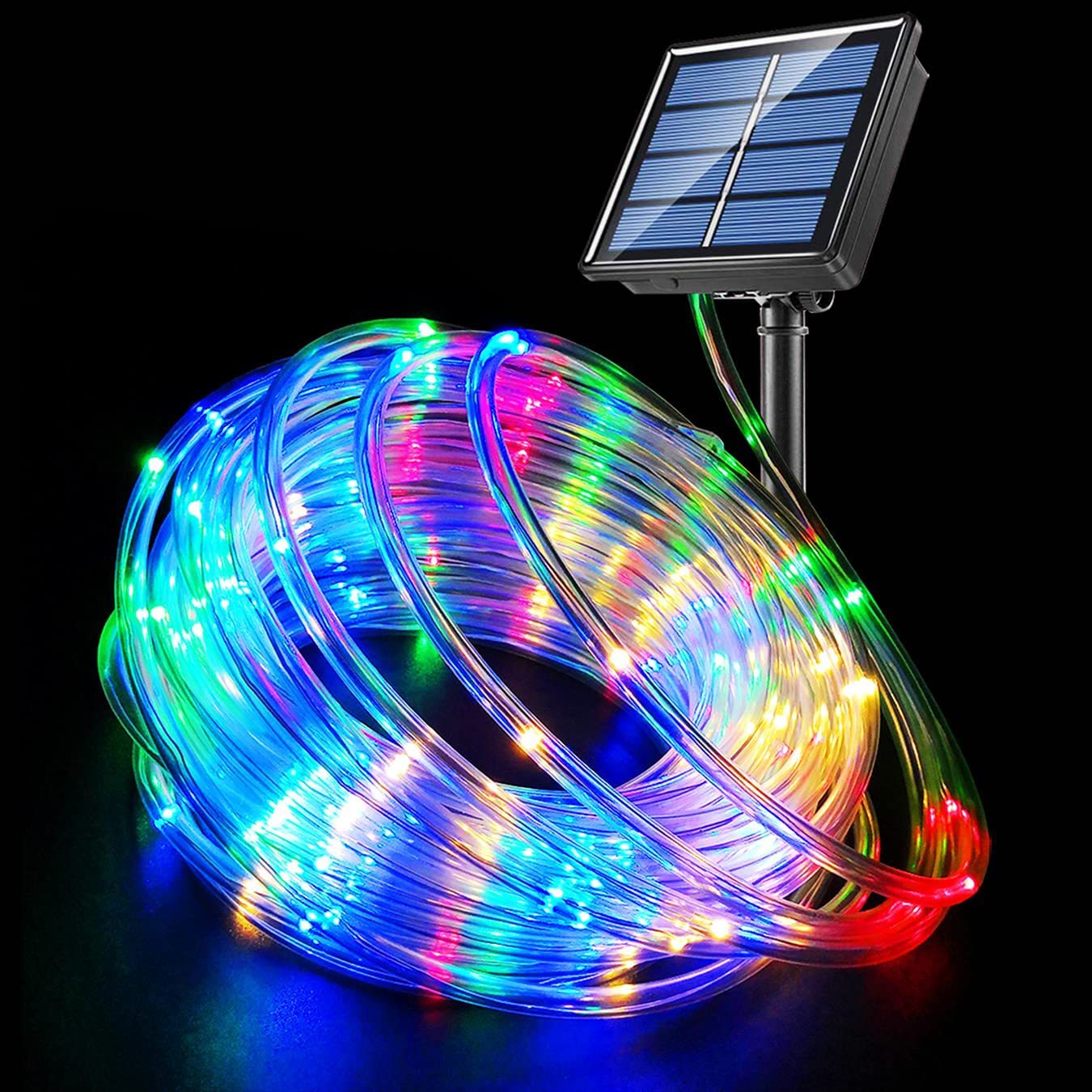 Solarbetriebene 120 LED Regenb – Outdoor Use Power Strip Bewertung und Preis
